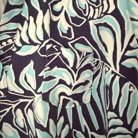 Lilly Pulitzer Dune Dress in Sapphire Pool Summer Shorelines - Picture 5 of 9